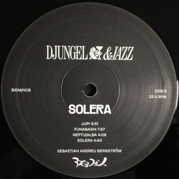 Sebastian Andreu Bergström* : Solera (LP, Album)