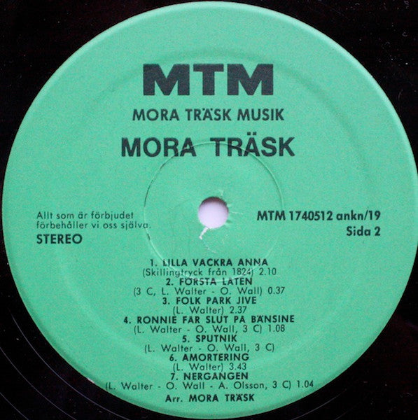 Mora Träsk ~ Mora Träsk (Vinyl) - Djungel & Jazz