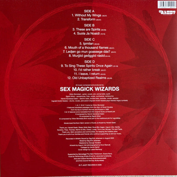 Sex Magick Wizards : Suola Ja Noadi (LP, Album)