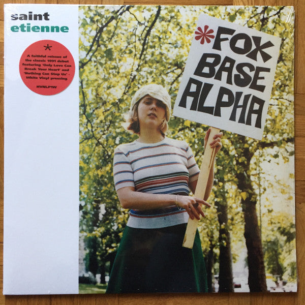 Saint Etienne : Foxbase Alpha (LP, Album, Ltd, RE, Whi)
