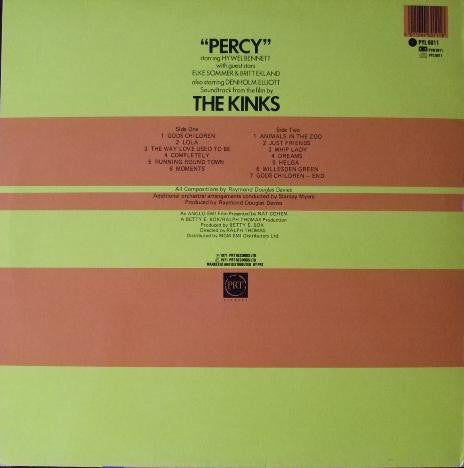 The Kinks ~ Percy (Vinyl) - Djungel & Jazz