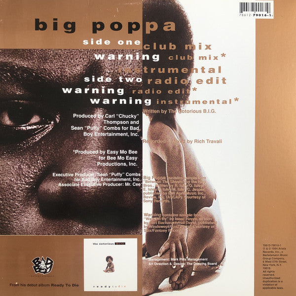 Notorious B.I.G. ~ Big Poppa (Vinyl) - Djungel & Jazz