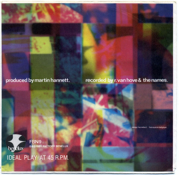 The Names ~ Calcutta / Postcards (Vinyl) - Djungel & Jazz