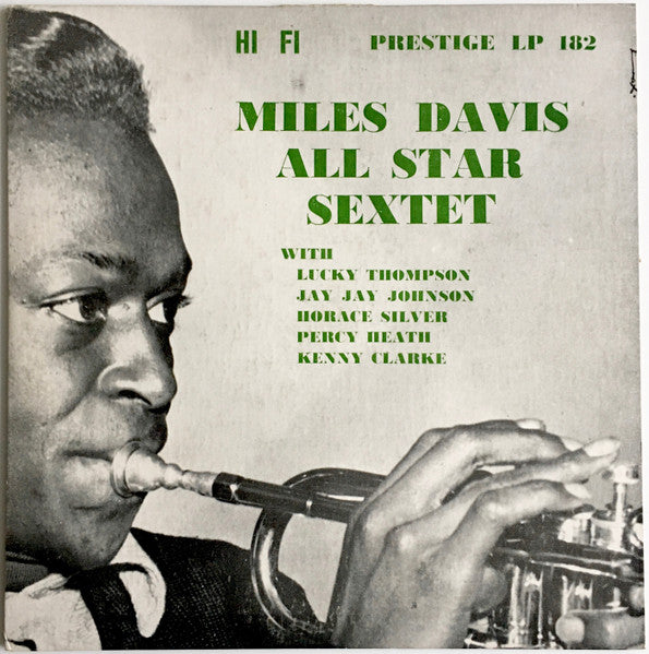 The Miles Davis Sextet ~ Miles Davis All Star Sextet (Vinyl) - Djungel & Jazz