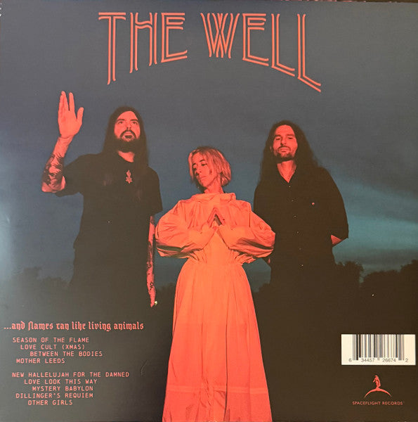The Well (4) : ...And Flames Ran Like Living Animals (LP, Album)