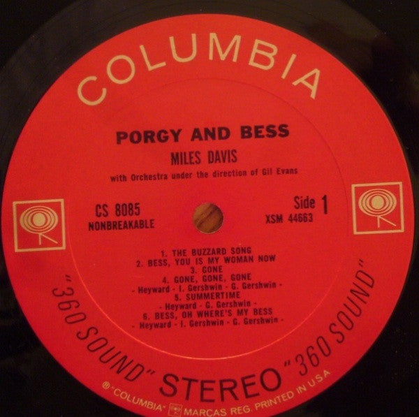 Miles Davis ~ Porgy And Bess (Vinyl) - Djungel & Jazz