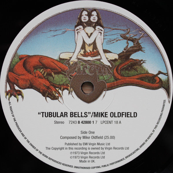 Mike Oldfield ~ Tubular Bells (Vinyl) - Djungel & Jazz