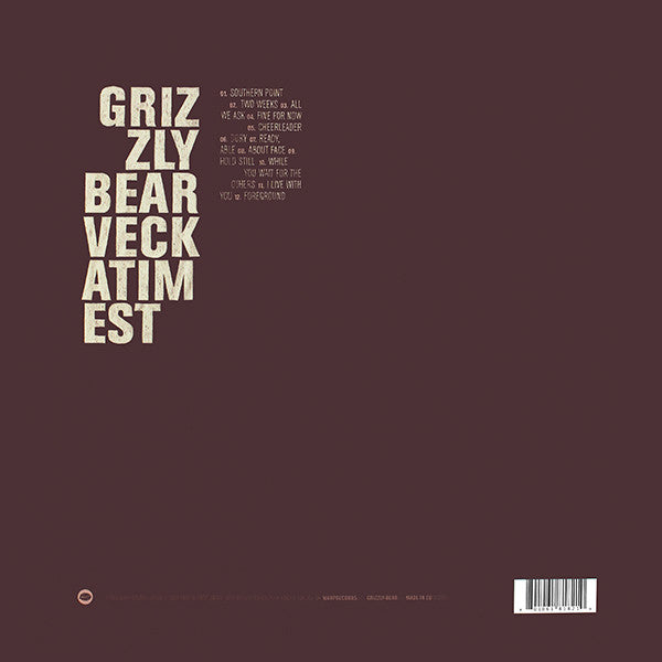 Grizzly Bear ~ Veckatimest (Vinyl) - Djungel & Jazz