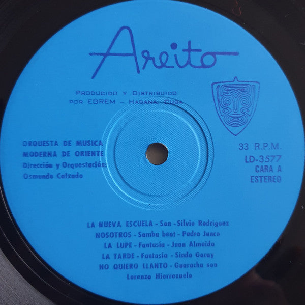 Orquesta De Musica Moderna De Oriente ~ Oriente (Vinyl) - Djungel & Jazz