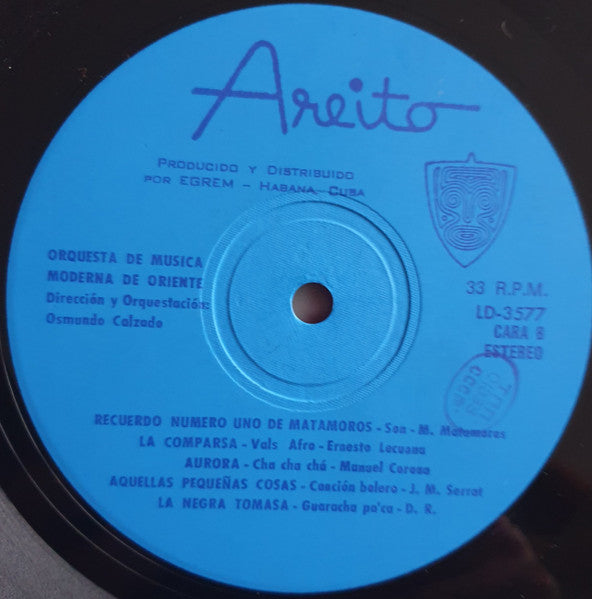 Orquesta De Musica Moderna De Oriente ~ Oriente (Vinyl) - Djungel & Jazz