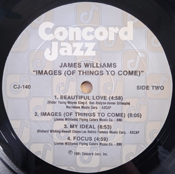 James Williams  ~ Images (Of Things To Come) (Vinyl) - Djungel & Jazz