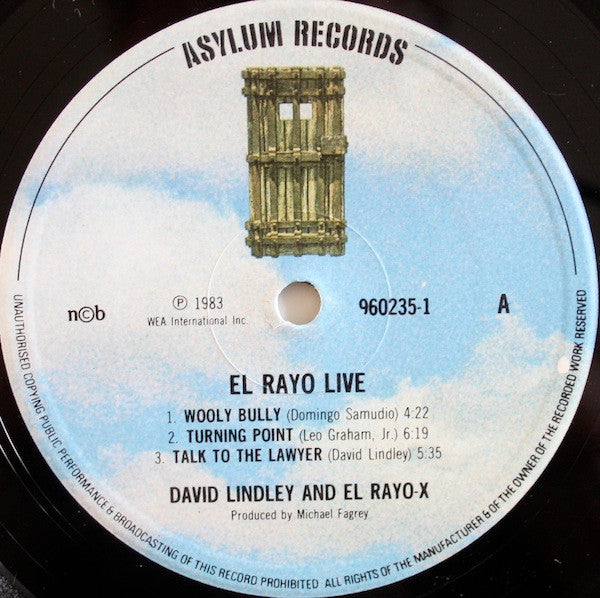 David Lindley And El Rayo-X ~ El Rayo Live (Vinyl) - Djungel & Jazz