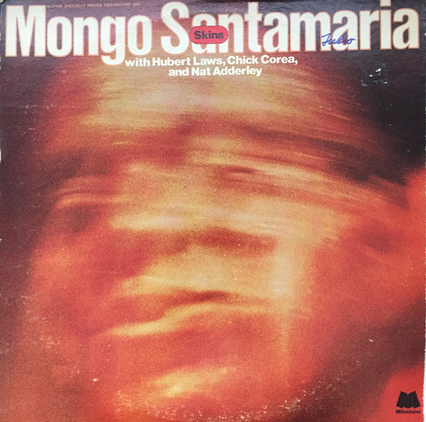 Mongo Santamaria With Hubert Laws, Chick Corea , And Nat Adderley ~ Skins (Vinyl) - Djungel & Jazz