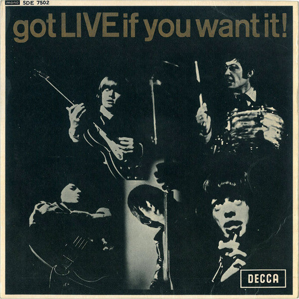 The Rolling Stones ~ Got Live If You Want It! (Vinyl) - Djungel & Jazz