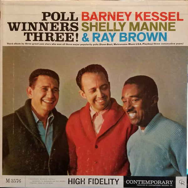 The Poll Winners ~ Poll Winners Three! (Vinyl) - Djungel & Jazz