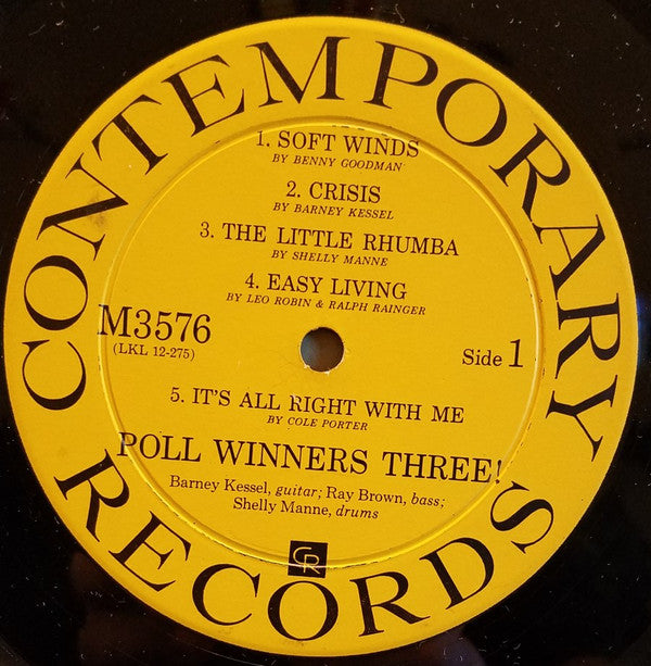 The Poll Winners ~ Poll Winners Three! (Vinyl) - Djungel & Jazz