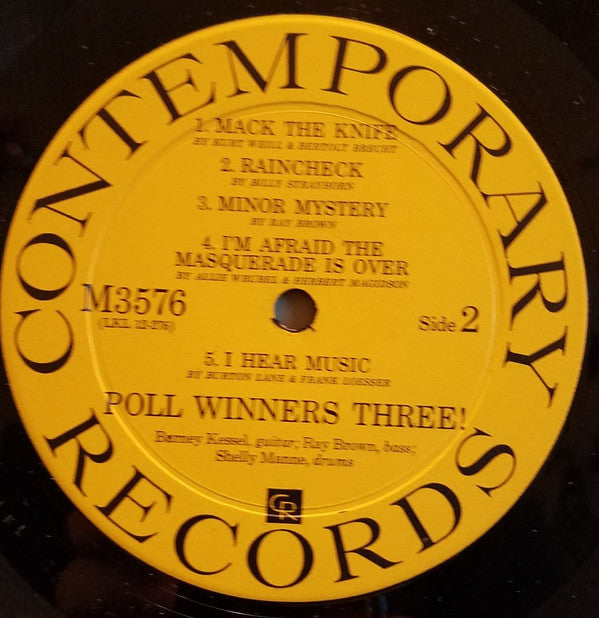 The Poll Winners ~ Poll Winners Three! (Vinyl) - Djungel & Jazz