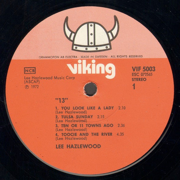 Lee Hazlewood ~ 13 (Vinyl) - Djungel & Jazz