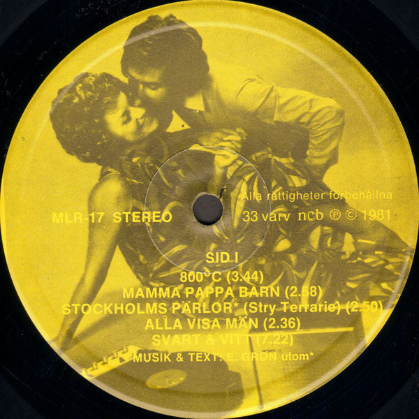 Ebba Grön ~ Kärlek & Uppror (Vinyl) - Djungel & Jazz