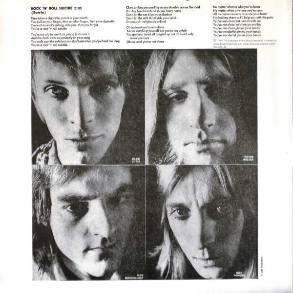 David Bowie ~ The Rise And Fall Of Ziggy Stardust And The Spiders From Mars (Vinyl) - Djungel & Jazz