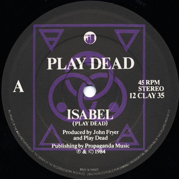 Play Dead (2) : Isabel / Solace (12")