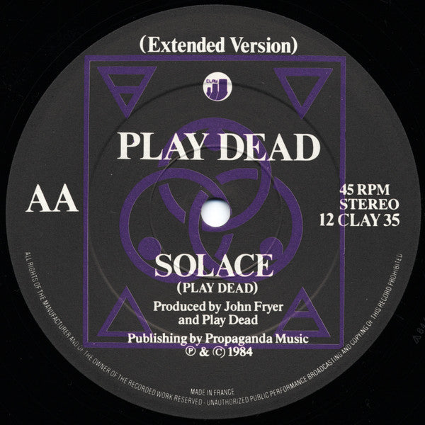 Play Dead (2) : Isabel / Solace (12")