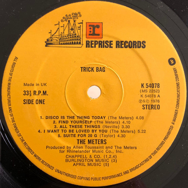 The Meters : Trick Bag (LP, Album)