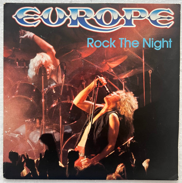 Europe (2) : Rock The Night (7", Single)
