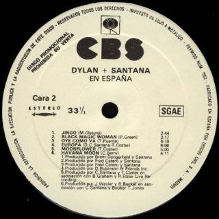 Dylan + Santana ~ Dylan + Santana En España (Vinyl) - Djungel & Jazz