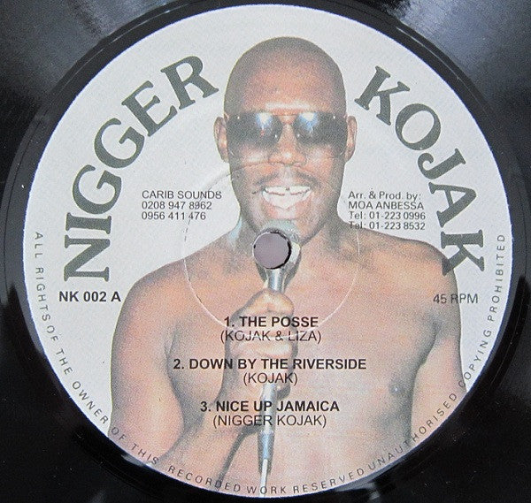 Nigger Kojak & Liza : Showcase L.P. (LP, RE)