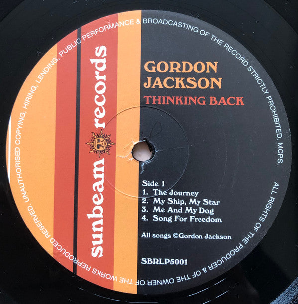 Gordon Jackson ~ Thinking Back (Vinyl) - Djungel & Jazz