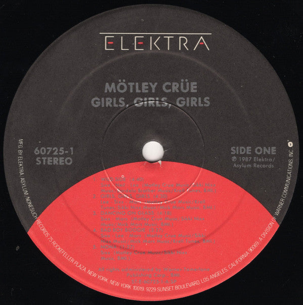 Mötley Crüe ~ Girls, Girls, Girls (Vinyl) - Djungel & Jazz