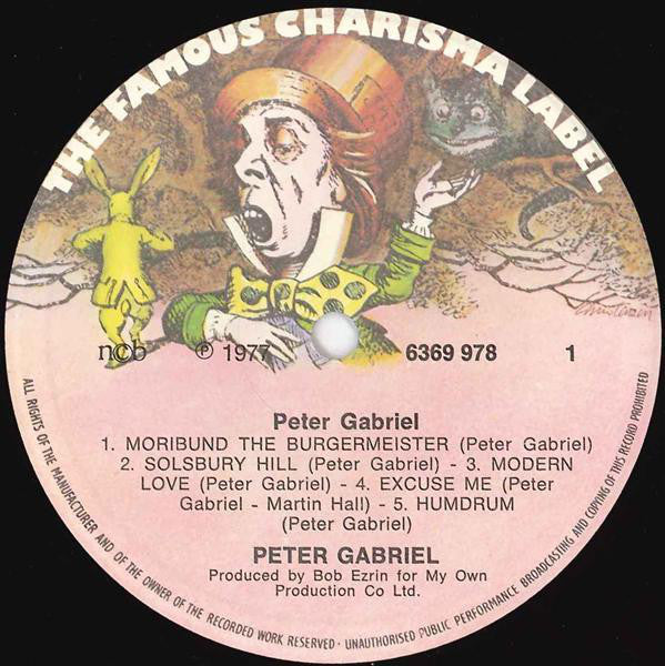 Peter Gabriel ~ Peter Gabriel (Vinyl) - Djungel & Jazz