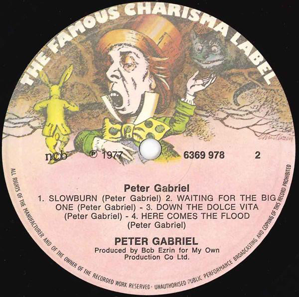 Peter Gabriel ~ Peter Gabriel (Vinyl) - Djungel & Jazz