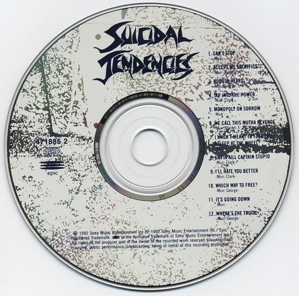Suicidal Tendencies ~ The Art Of Rebellion (Vinyl) - Djungel & Jazz