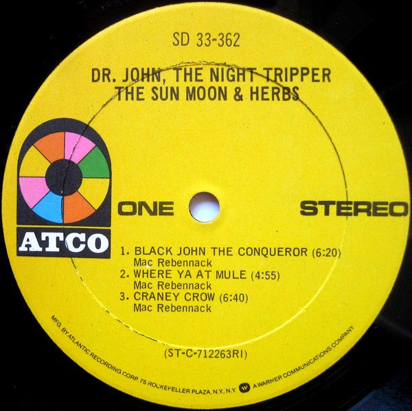 Dr. John ~ The Sun, Moon & Herbs (Vinyl) - Djungel & Jazz