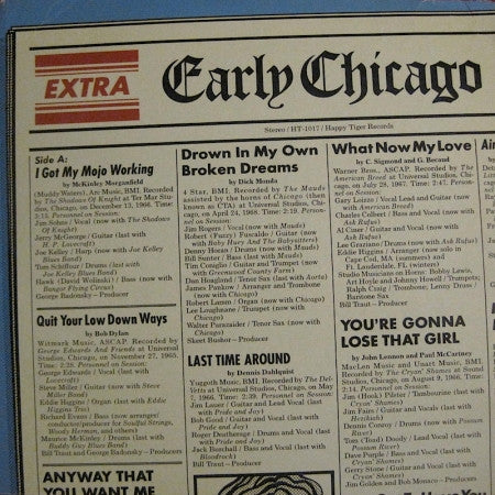 Various : Early Chicago Volume 1 (LP, Comp)