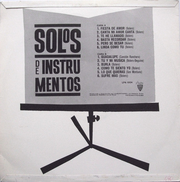 Various ~ Solos De Instrumentos (Vinyl) - Djungel & Jazz