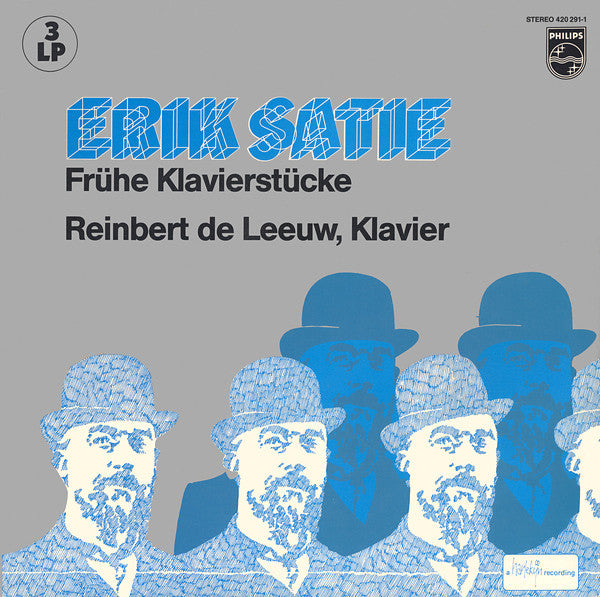 Erik Satie, Reinbert de Leeuw ~ Frühe Klavierstücke (Vinyl) - Djungel & Jazz