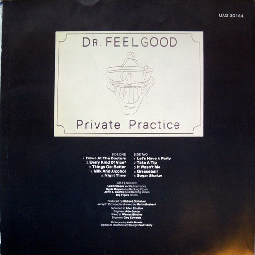Dr. Feelgood ~ Private Practice (Vinyl) - Djungel & Jazz