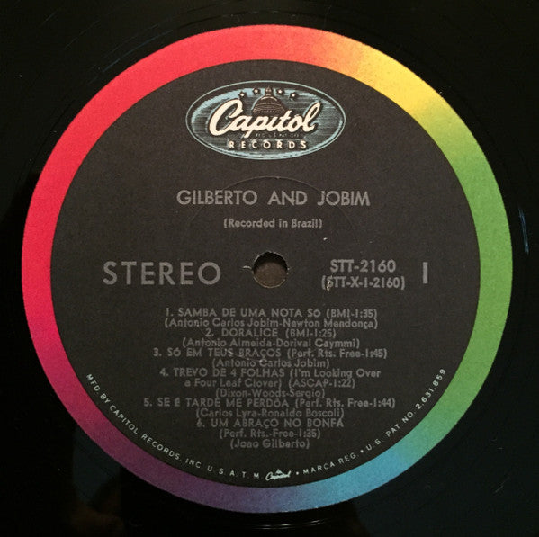 João Gilberto & Antonio Carlos Jobim ~ Gilberto & Jobim (Vinyl) - Djungel & Jazz
