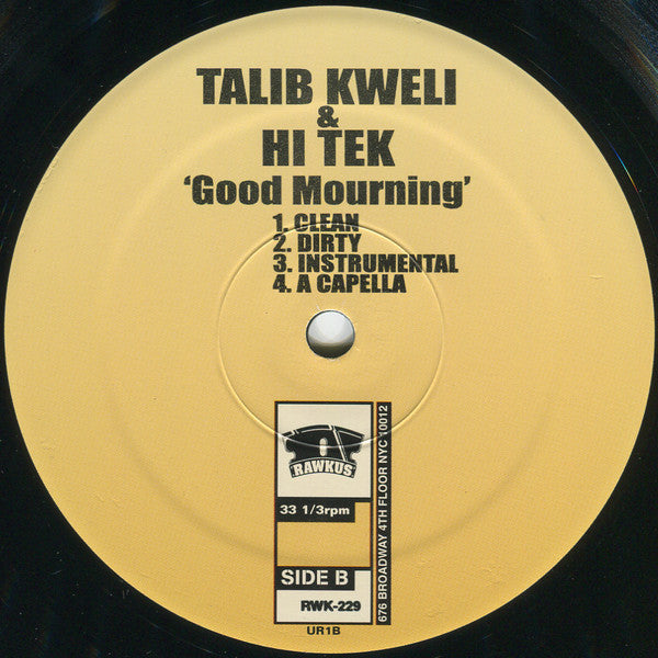 Talib Kweli & Hi Tek : Reflection Eternal ~ Move Somethin&#039; (Vinyl) - Djungel & Jazz