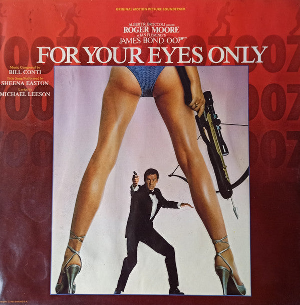 Bill Conti ~ For Your Eyes Only (Original Motion Picture Soundtrack) (Vinyl) - Djungel & Jazz