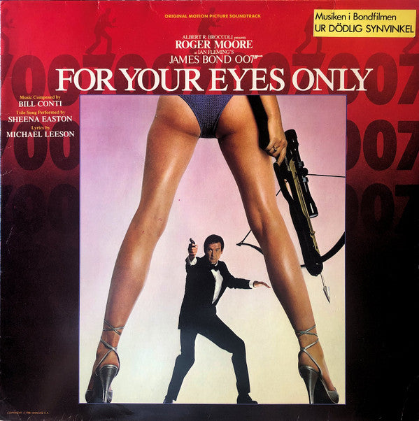 Bill Conti ~ For Your Eyes Only (Original Motion Picture Soundtrack) (Vinyl) - Djungel & Jazz