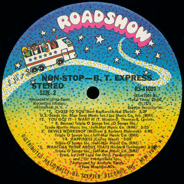 B.T. Express ~ Non-Stop (Vinyl) - Djungel & Jazz