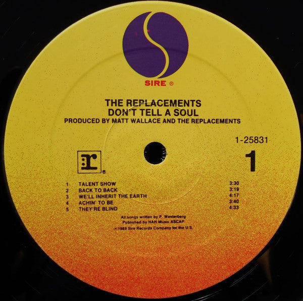 The Replacements ~ Don't Tell A Soul (Vinyl) - Djungel & Jazz