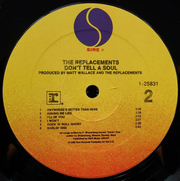 The Replacements ~ Don't Tell A Soul (Vinyl) - Djungel & Jazz