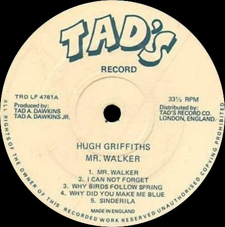 Hugh Griffiths (3) : Mr. Walker (LP)