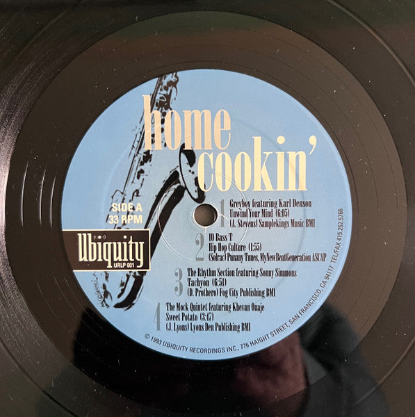 Various : Home Cookin' (LP, Comp)