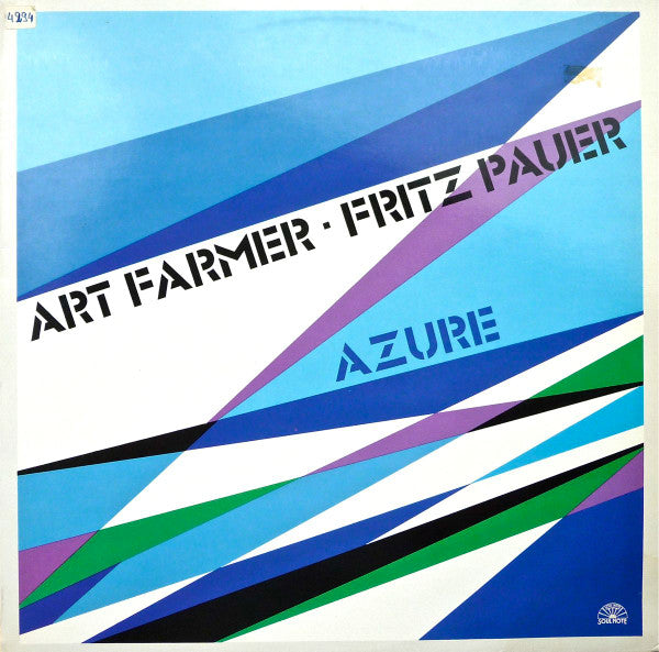Art Farmer, Fritz Pauer ~ Azure (Vinyl) - Djungel & Jazz